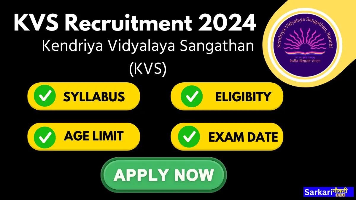 KVS Recruitment